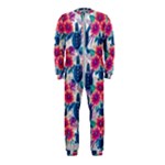 Tropical Flowers Turtles CBDOilPrincess Edf1ea6f-2cc5-4f0b-a5cc-9c146c7d79e4 OnePiece Jumpsuit (Kids)
