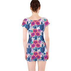Short Sleeve Bodycon Dress Back Short Sleeve Bodycon Dress Back
