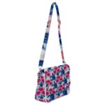 Tropical Flowers Turtles CBDOilPrincess Edf1ea6f-2cc5-4f0b-a5cc-9c146c7d79e4 Shoulder Bag with Back Zipper
