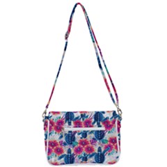Shoulder Bag with Back Zipper 