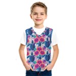 Tropical Flowers Turtles CBDOilPrincess Edf1ea6f-2cc5-4f0b-a5cc-9c146c7d79e4 Kids  Basketball Tank Top