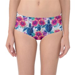Mid-Waist Bikini Bottoms 
