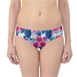 Tropical Flowers Turtles CBDOilPrincess Edf1ea6f-2cc5-4f0b-a5cc-9c146c7d79e4 Hipster Bikini Bottoms