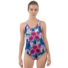 Cut-Out Back One Piece Swimsuit 