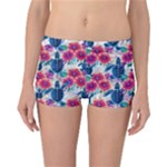 Tropical Flowers Turtles CBDOilPrincess Edf1ea6f-2cc5-4f0b-a5cc-9c146c7d79e4 Reversible Boyleg Bikini Bottoms