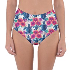 Reversible High-Waist Bikini Bottoms 