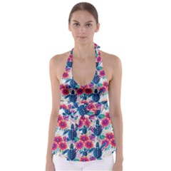 Tie Back Tankini Top 