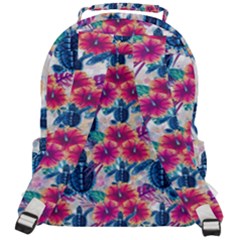 Rounded Multi Pocket Backpack 
