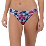 Tropical Flowers Turtles CBDOilPrincess Edf1ea6f-2cc5-4f0b-a5cc-9c146c7d79e4 Band Bikini Bottom