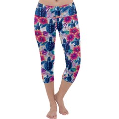 Capri Yoga Leggings Front Capri Yoga Leggings Front