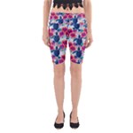 Tropical Flowers Turtles CBDOilPrincess Edf1ea6f-2cc5-4f0b-a5cc-9c146c7d79e4 Yoga Cropped Leggings