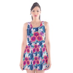Scoop Neck Skater Dress 