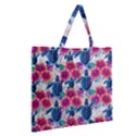 Zipper Large Tote Bag 