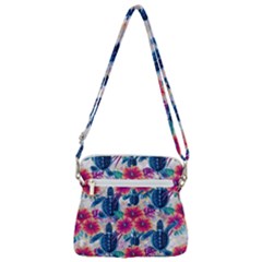 Zipper Messenger Bag 