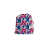 Tropical Flowers Turtles CBDOilPrincess Edf1ea6f-2cc5-4f0b-a5cc-9c146c7d79e4 Drawstring Pouch (XS)