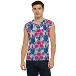 Tropical Flowers Turtles CBDOilPrincess Edf1ea6f-2cc5-4f0b-a5cc-9c146c7d79e4 Men s Raglan Cap Sleeve Tee