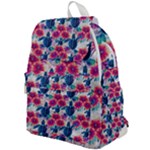 Tropical Flowers Turtles CBDOilPrincess Edf1ea6f-2cc5-4f0b-a5cc-9c146c7d79e4 Top Flap Backpack
