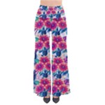 Tropical Flowers Turtles CBDOilPrincess Edf1ea6f-2cc5-4f0b-a5cc-9c146c7d79e4 So Vintage Palazzo Pants