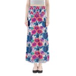 Tropical Flowers Turtles CBDOilPrincess Edf1ea6f-2cc5-4f0b-a5cc-9c146c7d79e4 Full Length Maxi Skirt