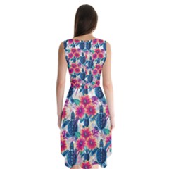 Sleeveless Chiffon Dress   