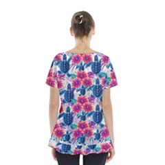Skirt Hem Sports Top 