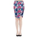 Midi Wrap Pencil Skirt 