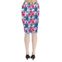 Midi Wrap Pencil Skirt 