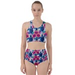 Tropical Flowers Turtles CBDOilPrincess Edf1ea6f-2cc5-4f0b-a5cc-9c146c7d79e4 Racer Back Bikini Set