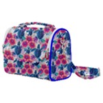 Tropical Flowers Turtles CBDOilPrincess Edf1ea6f-2cc5-4f0b-a5cc-9c146c7d79e4 Satchel Shoulder Bag
