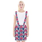 Tropical Flowers Turtles CBDOilPrincess Edf1ea6f-2cc5-4f0b-a5cc-9c146c7d79e4 Braces Suspender Skirt