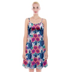 Spaghetti Strap Velvet Dress 