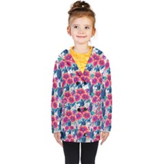 Kids  Double Breasted Button Coat 