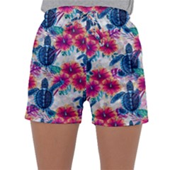 Women s Satin Sleepwear Shorts 