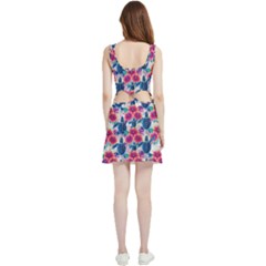 Velour Cutout Dress 