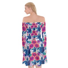 Off Shoulder Skater Dress 