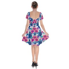 Short Sleeve Bardot Dress 