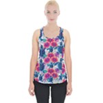 Tropical Flowers Turtles CBDOilPrincess Edf1ea6f-2cc5-4f0b-a5cc-9c146c7d79e4 Piece Up Tank Top
