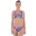 Tropical Flowers Turtles CBDOilPrincess Edf1ea6f-2cc5-4f0b-a5cc-9c146c7d79e4 Criss Cross Bikini Set