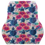 Tropical Flowers Turtles CBDOilPrincess Edf1ea6f-2cc5-4f0b-a5cc-9c146c7d79e4 Car Seat Back Cushion 