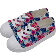 Kids  Low Top Canvas Sneakers 
