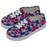 Tropical Flowers Turtles CBDOilPrincess Edf1ea6f-2cc5-4f0b-a5cc-9c146c7d79e4 Kids  Classic Low Top Sneakers