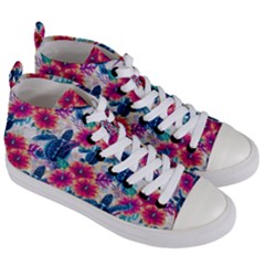 Women s Mid-Top Canvas Sneakers 