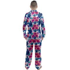 Men s Long Sleeve Satin Pajamas Set 