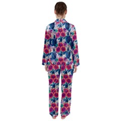 Women s Long Sleeve Satin Pajamas Set 