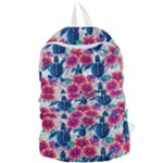 Tropical Flowers Turtles CBDOilPrincess Edf1ea6f-2cc5-4f0b-a5cc-9c146c7d79e4 Foldable Lightweight Backpack