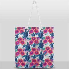 Full Print Rope Handle Tote (Large) 