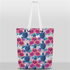 Full Print Rope Handle Tote (Small) 