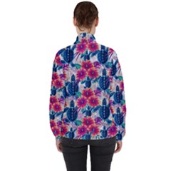 Women s High Neck Windbreaker 