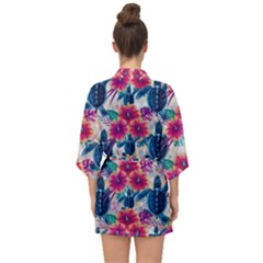 Half Sleeve Chiffon Kimono 