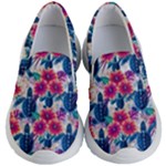 Tropical Flowers Turtles CBDOilPrincess Edf1ea6f-2cc5-4f0b-a5cc-9c146c7d79e4 Kids Lightweight Slip Ons